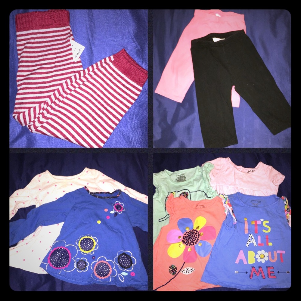 Bundle of size 24mos girl clothes.